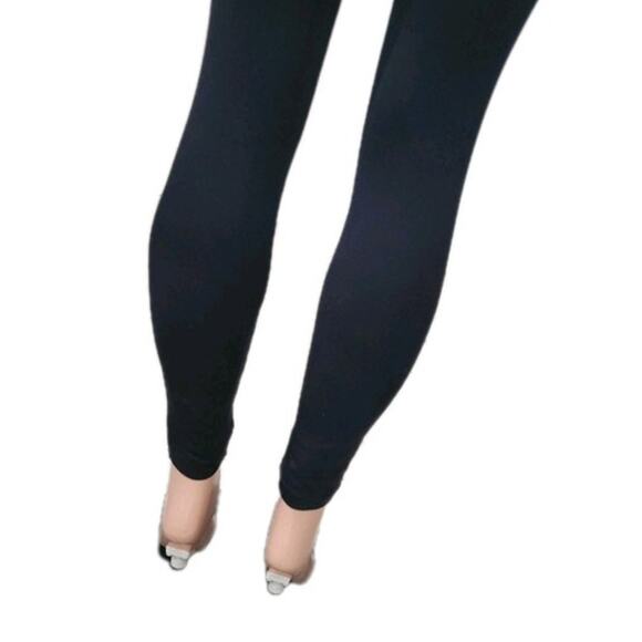 SPANX High Rise Seamless Leggings Women's Size XL Black Pull on Shaping Slimming - Picture 9 of 14